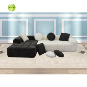 wholesale high quality packaging vacuum compression sofa sets modern living room furniture compress l shaped sofa