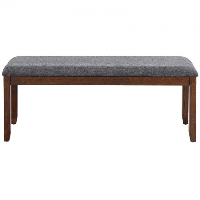 dining room furniture upholstered entryway bench footstool with wood legs