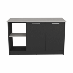 "wooden black onyx kitchen cart for kitchen island fcj padua"
