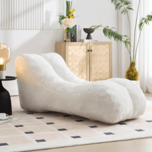 creative high quality elastic bean bag sofa chair for adults provides gentle body support plump filled sponge body fitting