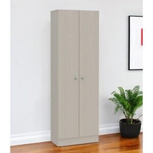 hms 71 light gray wood panel pantry or storage closet for kitchen cabinet use