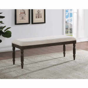 fcj hutchins dark brown dining room furniture elegant dining bench