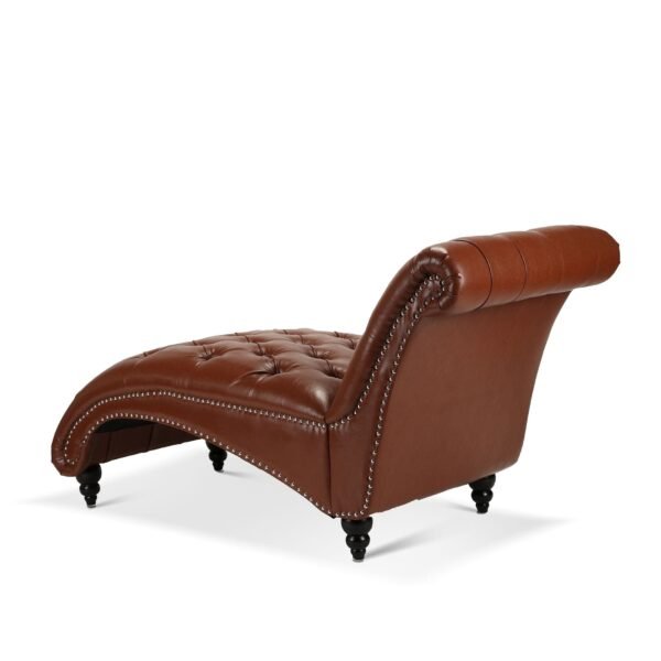 armless chaise lounge