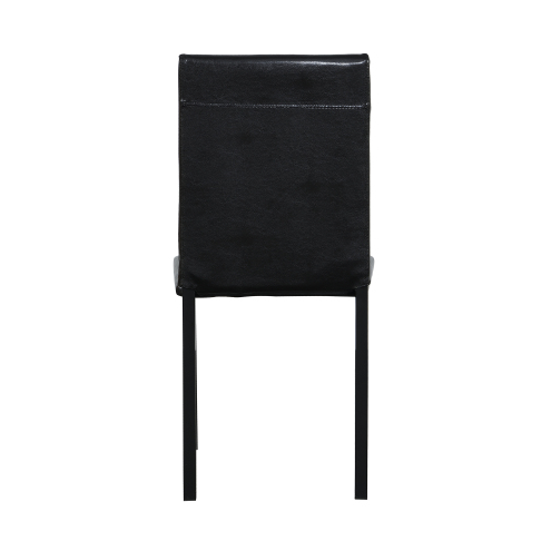 4 piece metal frame dining chair fcj contemporary farmhouse style light feature for home office living room and home bar use