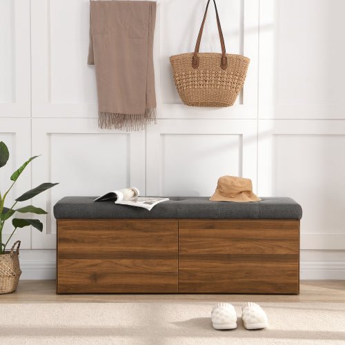 fcj 49 inch locker storage footstool bedroom furniture with storage shelves