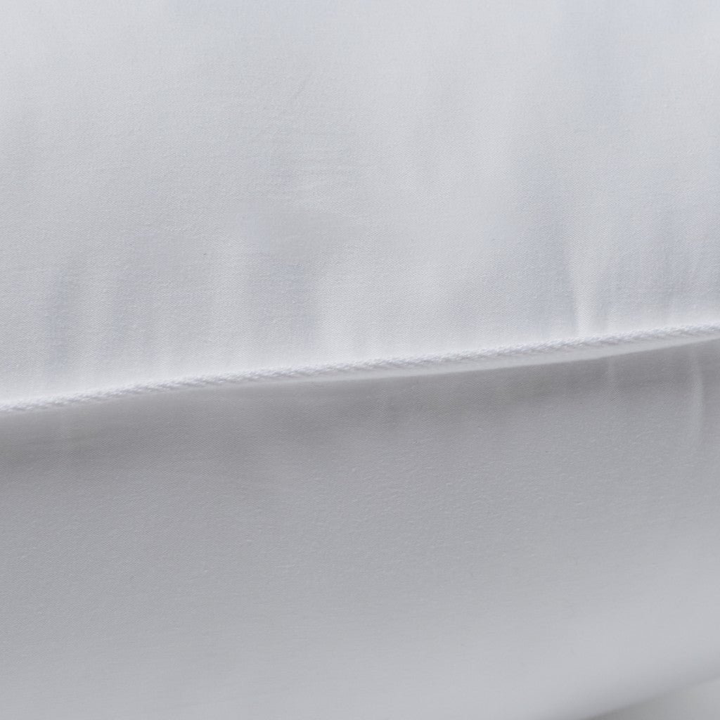 hms lux sateen down alternative king size medium pillows set of 2