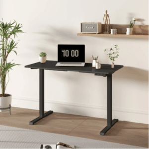 electric standing desk 55 x 28 inches adjustable height home office computer workstation fcj sit stand up desk