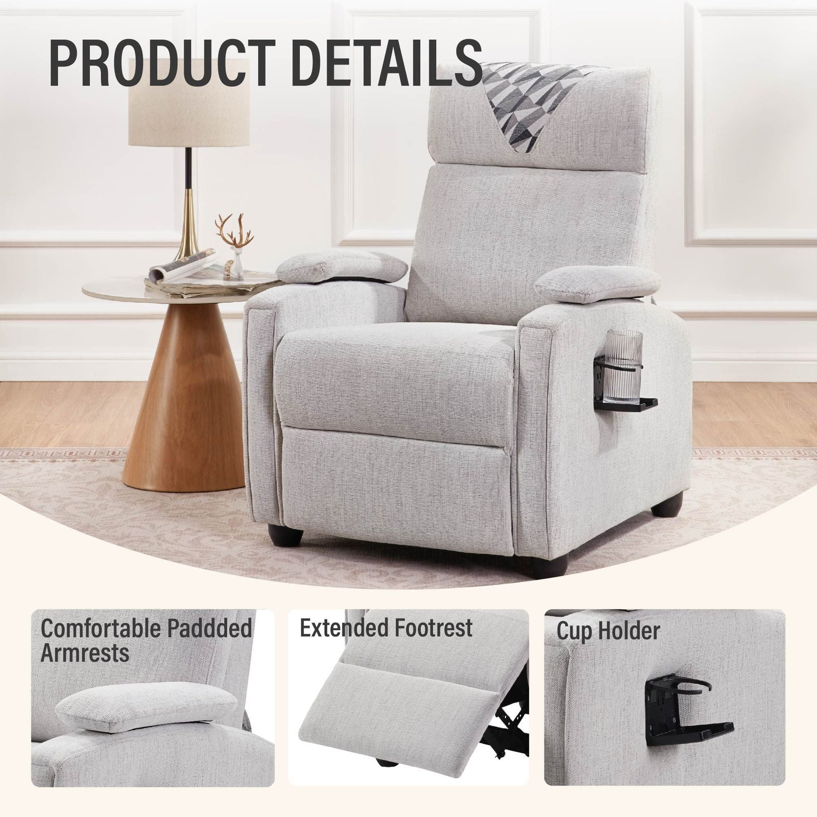brown recliner sofa
