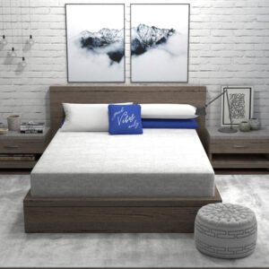 8" heather grey memory foam mattress (ultra small package) queen