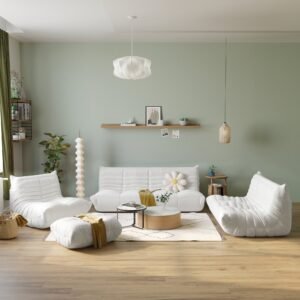 atunus us in stock drop shipping living room 1 2 3 seater nordic style beige couch vacuum compressed floor lazy sofa couch set