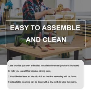 5 piece brown wood dining room set folding extendable 55'' drop leaf table 4 chairs 4 people capacity space saving kitchen table