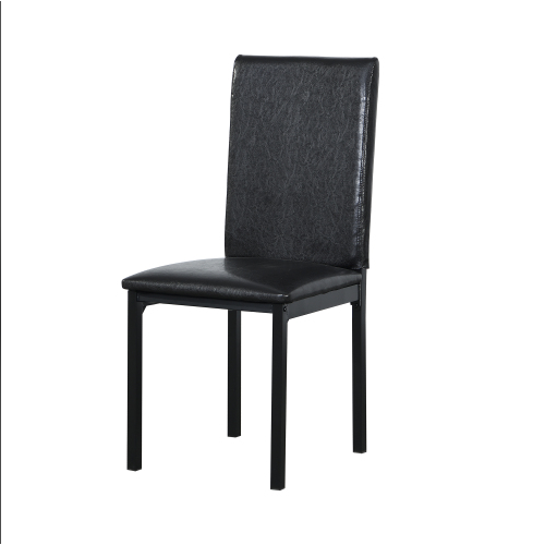 4 piece metal frame dining chair fcj contemporary farmhouse style light feature for home office living room and home bar use