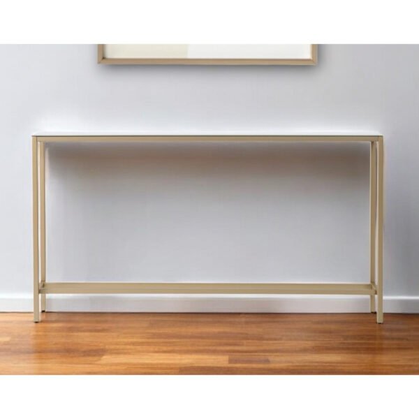 hms 56 contemporary silver gold mirrored glass console table convertible for entry living room bedroom hotel modern marble wood