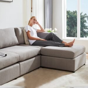 fcj convertible sofa bed inflatable reclining sleeper extendable foldable feature for home hotel use for living room furniture
