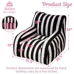 bean bag sofas for adults and kids tufted soft stuffed accent chair with pocket for living room and bedroom