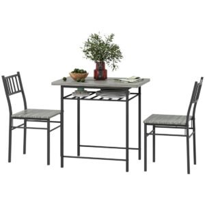 dining table set gray