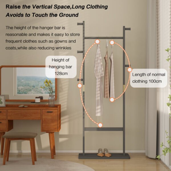 coat racks solid wood hanger 23.6* 11*64.1in solid environmental protection
