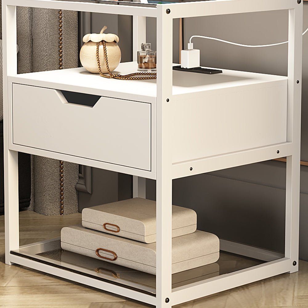 yq jenmw modern simple and luxury bedroom nightstand simple shelf
