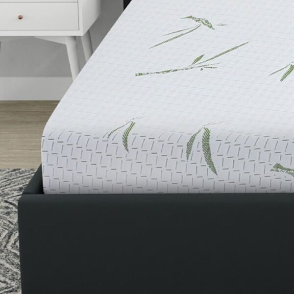 8 inch dual layer memory foam mattress with bamboo infused cover full