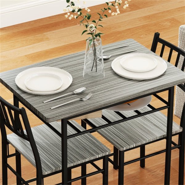 dining table set gray