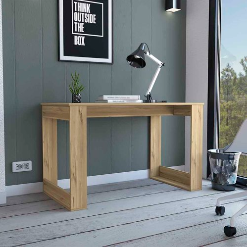 albion light oak finish computer desk fcj's ample worksurface desk with stylish legs