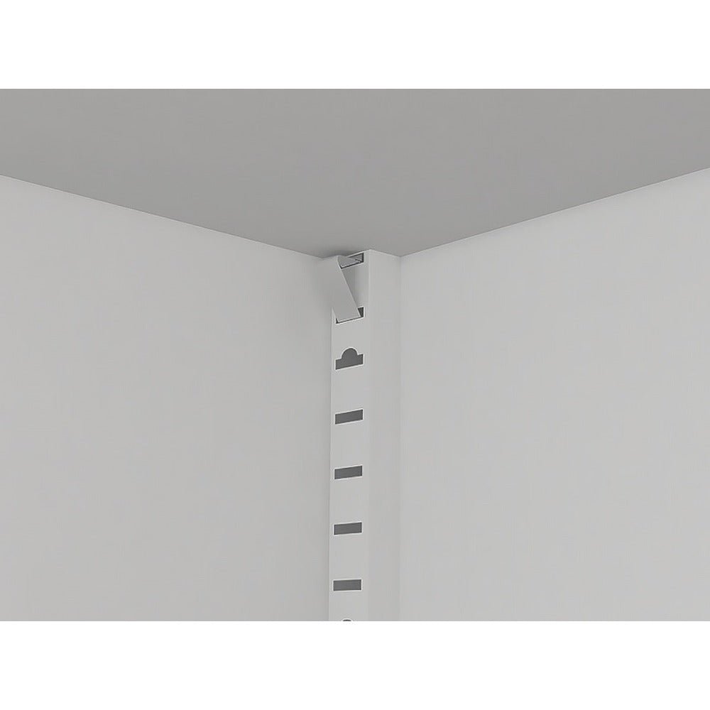 2 shapely doors cabinet with horizontal holes