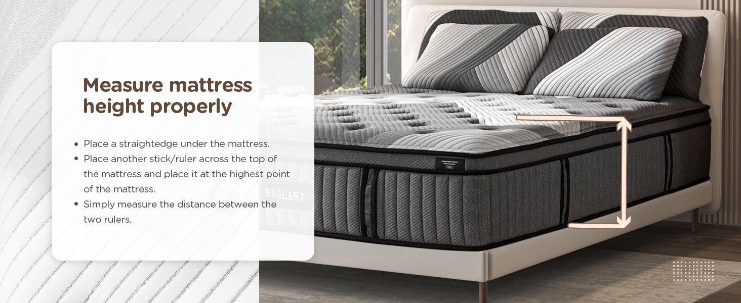 free shipping diglant 14 inch king supportive pressure relief soft plush hybrid memory foam with pocket springs mattress