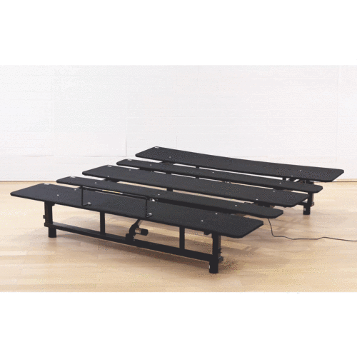 adjustable king size bed base frame zero gravity fcj quiet motor head/foot incline for bedroom furniture apartment queen storage